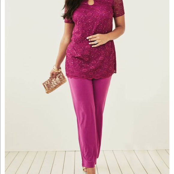 GREY DRESSY SEQUIN PANTSUIT - Picture 2 of 3